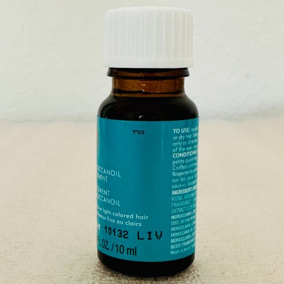 🥑 NEW 🥑 Moroccanoil Treatment Light, 10 mL, For Fine or Light-Colored Hair - Picture 5 of 8
